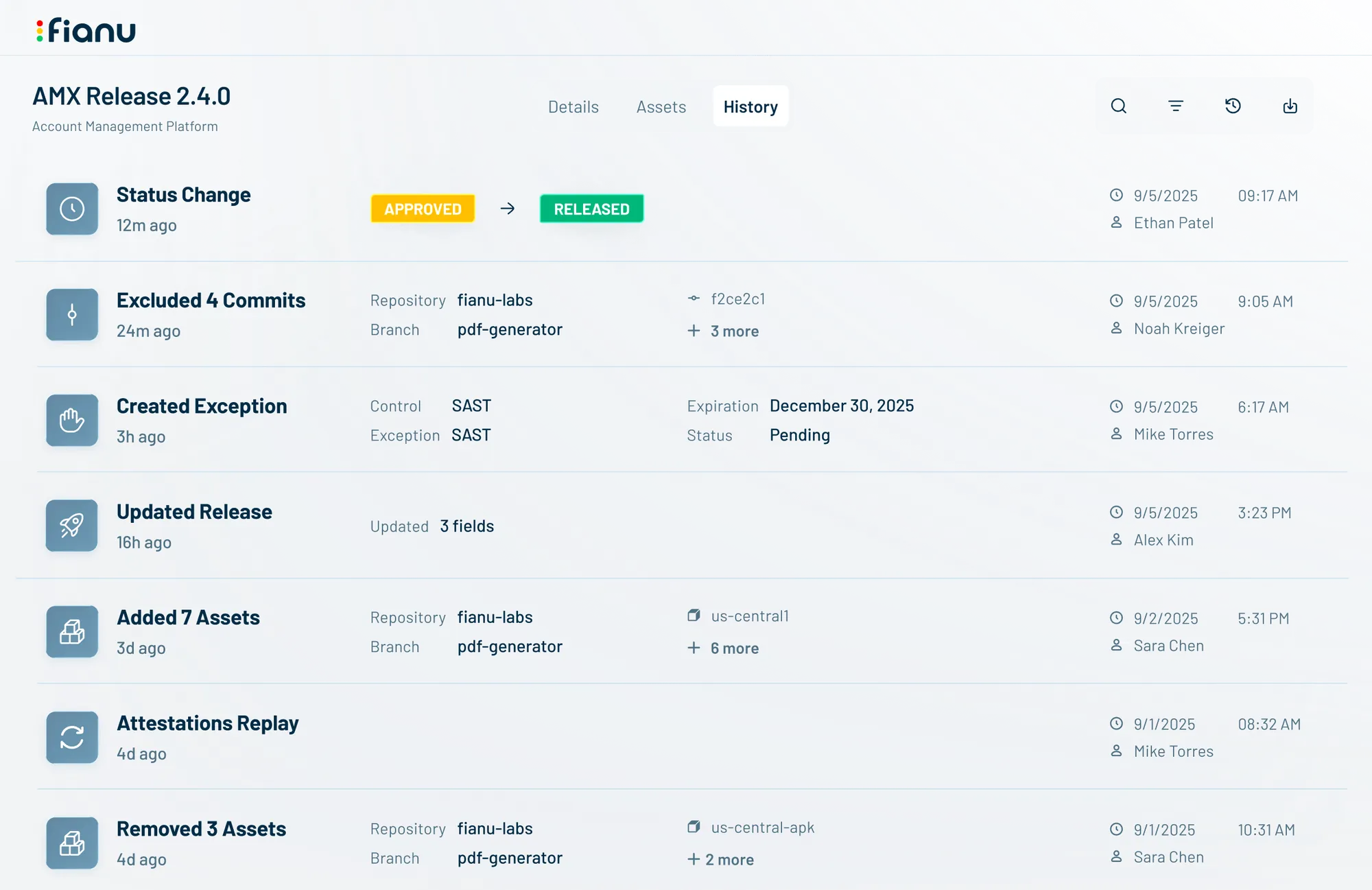 Immutable Audit Trail